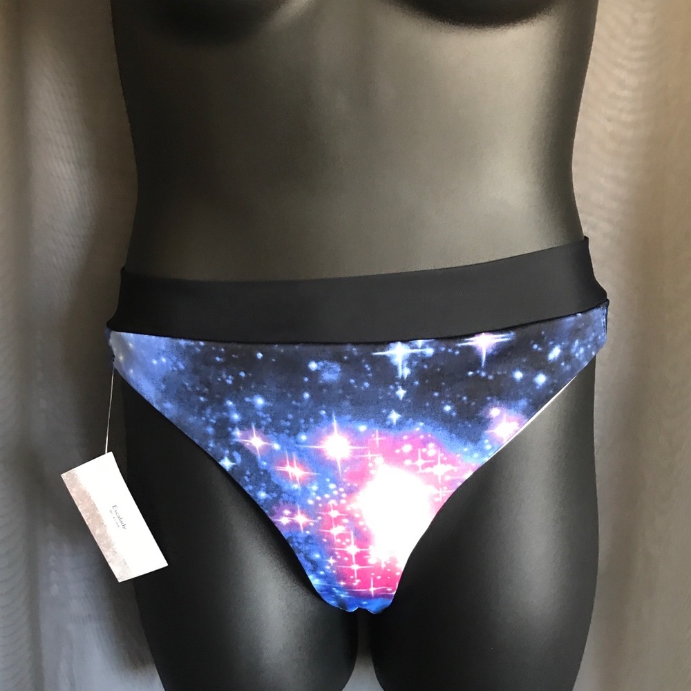 Galaxy cheeky high waist bottoms